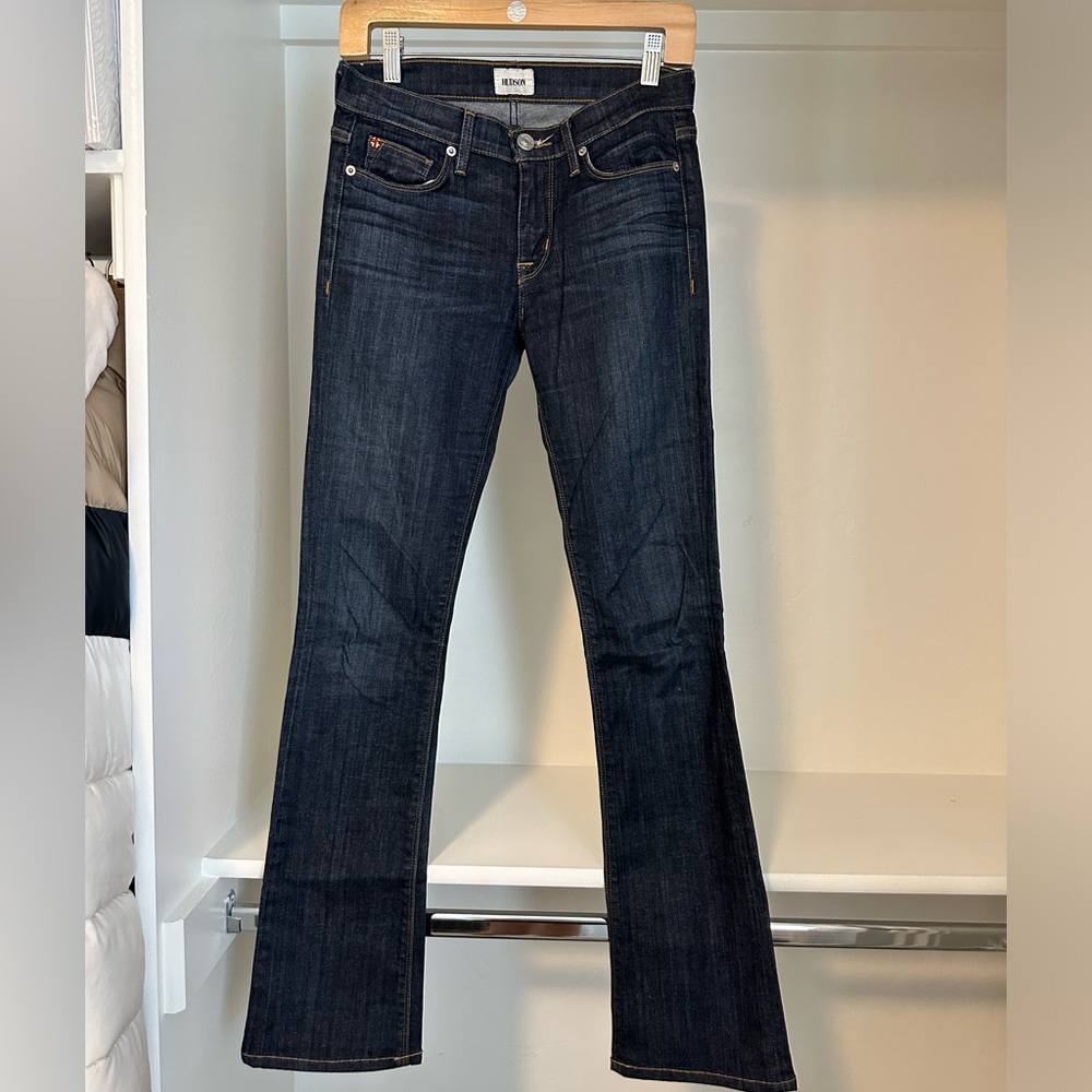 2000s Retro Hudson mid/low rise denim - size 25